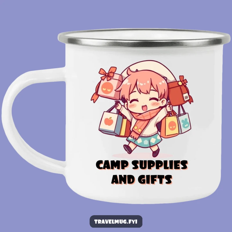 Funny Souvenir Bag Balance Camping Mug - Hilarious Outdoor Adventure Companion