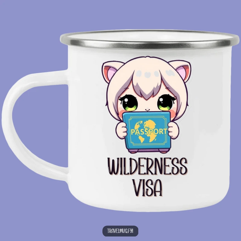 Funny Camp Mug: Passport Excitement - Outdoor Funny Gift!