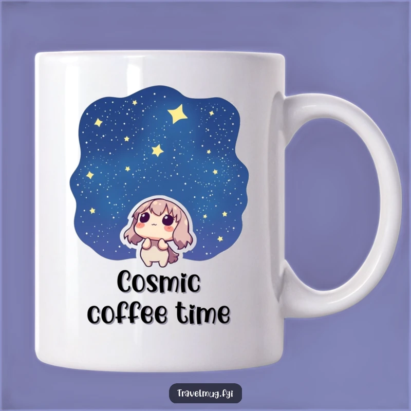 Funny Starry Night Wonder Mug: A Celestial Funny Gift