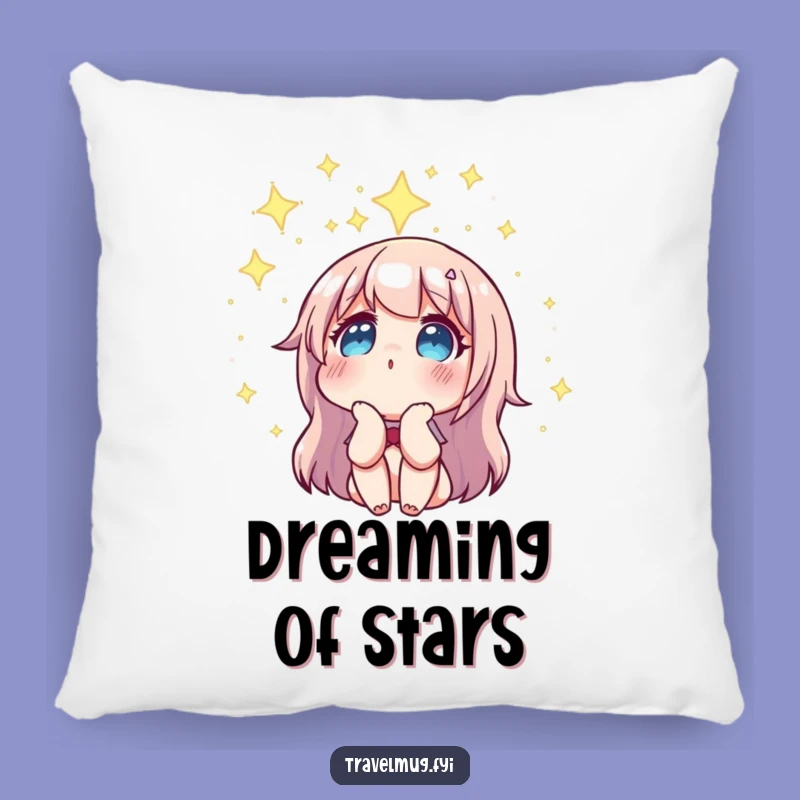 Funny Constellation Pillow: Cozy Character Lost In Stars, Comforting Humor