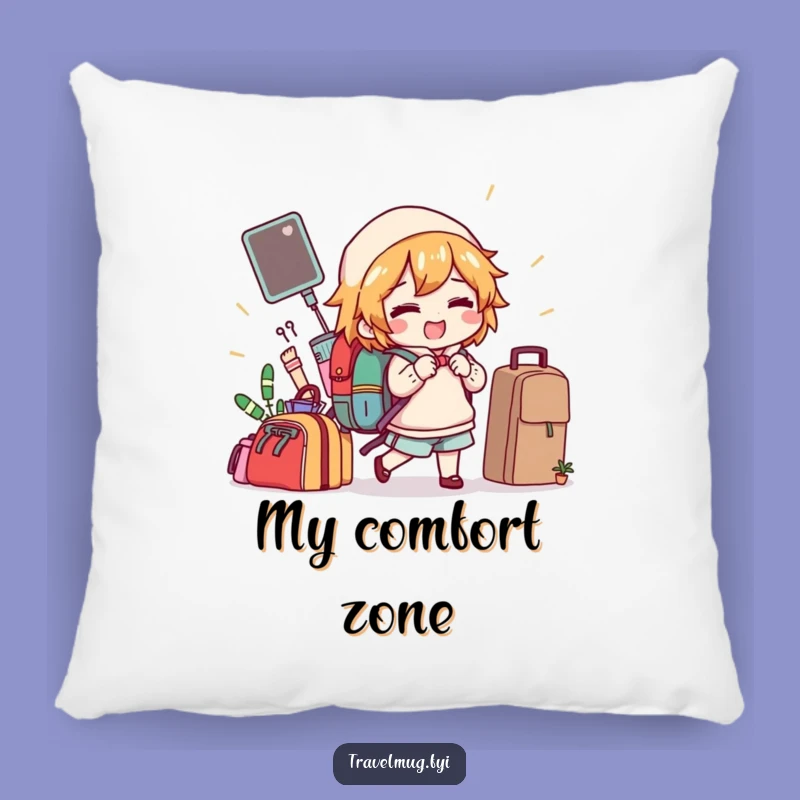 Funny Packing Pillow: Comical Items Adventure, Comfy & Hilarious Gift
