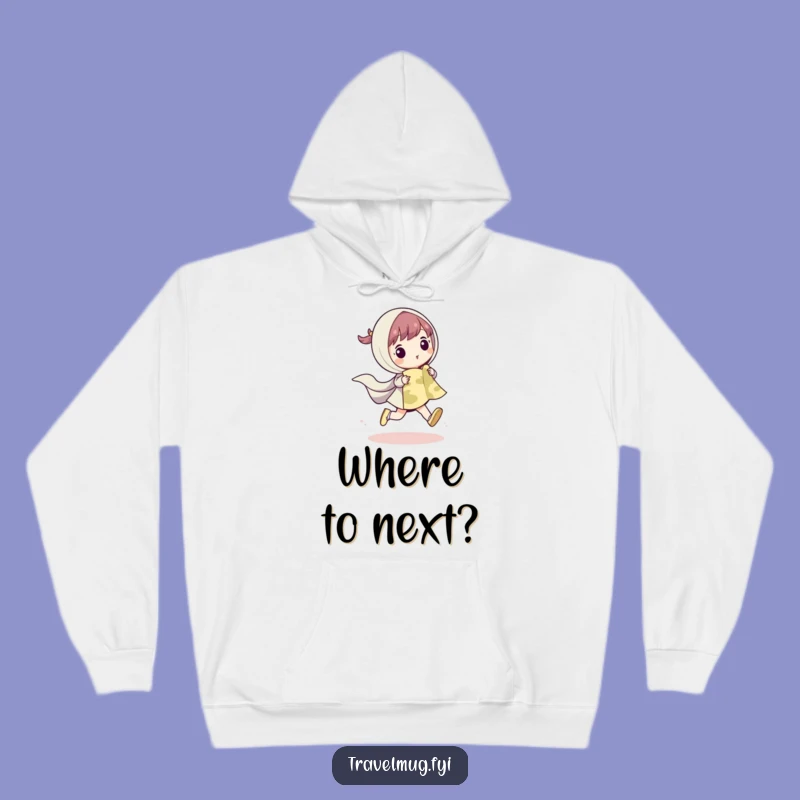 Funny Skipping Character Hoodie: Cozy Adventures, a Warm Funny Gift