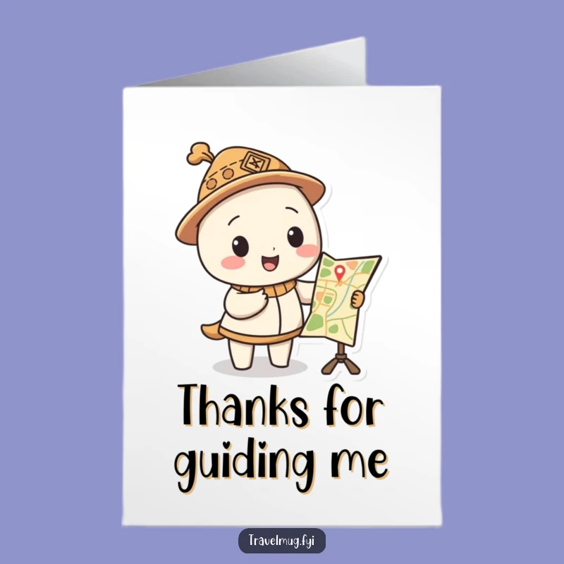 Free Printable Thank You Card: Silly Map Quest, Downloadable Gift