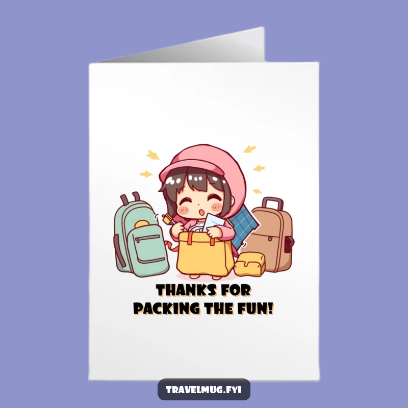 Free Printable Thank You Card: Thanks for Everything, Funny Downloadable Gift!