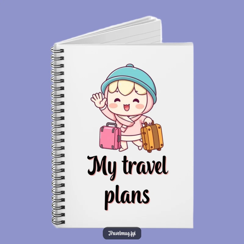 Funny Farewell Notebook: Journal Your Adventures with Waving Character