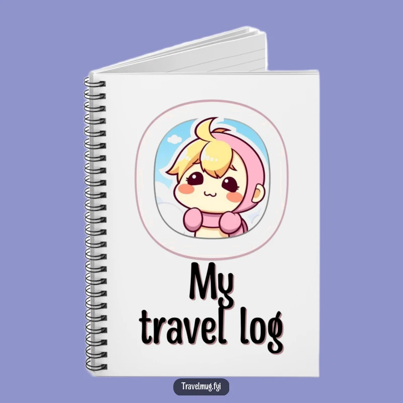Funny Travel Face Notebook: Journal Your Adventures with Silly Character