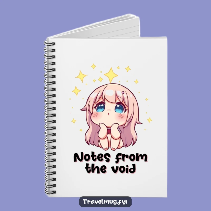 Funny Constellation Notebook: Character Gazes At Stars, Journaling Wonder