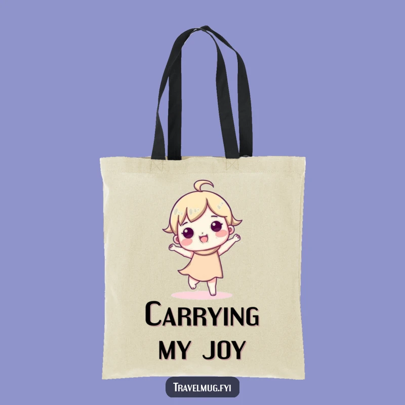 Funny Cute Character Happy Dance Tote Bag - Carry Your Joyful Style